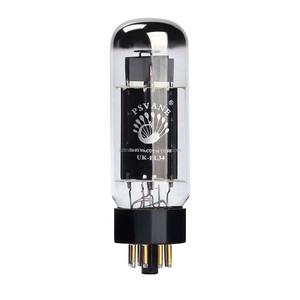 1MP 6L6G GE NOS Smoked Glass D Getter Made in U.S.A Amplitrex