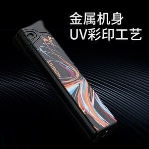 Encendedor Recargable Resistente al Viento JOFI, Diseño Colorido, Accesorio Portátil para Fumar de Viaje - Product Image 3