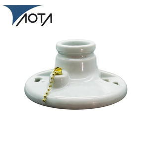 Цоколь для лампы, устойчивый к коррозии, 660 Вт, высококачественная керамика, 250 В, <span class=keywords><strong>E26</strong></span> E27, фарфоровые электрические патроны для ламп - Product Image 4