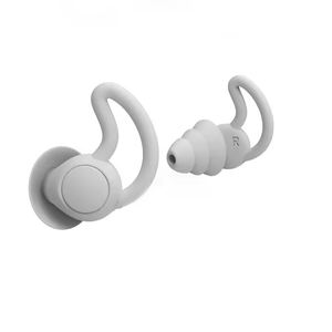 سدادات أذن سيليكون آمنة عالية الدقة للسباحة أثناء النوم والدراسة الحفلات الموسيقية إلغاء الضوضاء حماية السمع سدادات أذن زعانف القرش - Product Image 4