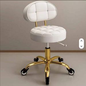 Salon Furniture Beauty <b>Stool</b> Barber Shop Hairdressing Salon Chair Rotating Lifting Round <b>Stool</b> Pulley Salon <b>Stool</b> - Product Image 5