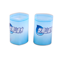 Étiquette pour bouteilles d'eau minérale Manchon rétractable en PVC Étiquettes rétractables pour bouteilles d'eau avec impression de logo