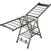 Séchoir à linge pliable pour balcon domestique, étendoir autoportant pour chambre et balcon