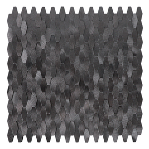 3D Long hexagone peler et coller carrelage mural dosseret mosaïque auto-adhésive pour la décoration de la maison - Product Image 1