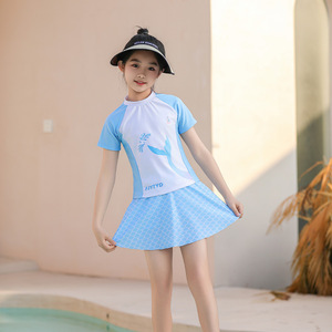 Maillot de bain deux pièces Baiya pour filles, séchage rapide, UPF 30, pour piscine, pour enfants - Product Image 3