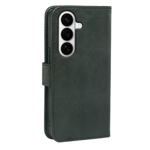 Per Samsung <span class=keywords><strong>S22</strong></span> S23 S24 S25 S26 <span class=keywords><strong>Plus</strong></span> Edge Ultra, Custodia a Portafoglio alla Moda con Slot per Carte, in Pelle PU, Cover Posteriore per Cellulare, Nera - Product Image 6