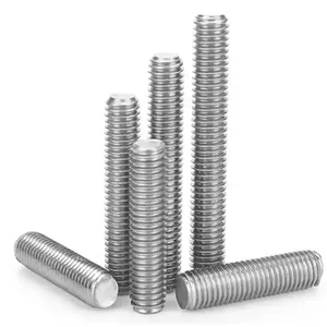 M10 Titan gr2 GR5 Anodized đầy đủ và một phần Chủ Đề <span class=keywords><strong>Stud</strong></span> <span class=keywords><strong>Bolt</strong></span> din976 đôi kết thúc DIN <span class=keywords><strong>Stud</strong></span> đầy đủ đinh tán loại - Product Image 2