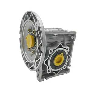 RV Gearing arrangement nmrv 040 ratio 10:1 worm gearbox reducer 71B5 flange input and hollow shaft output