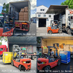 منصة عرض خشبية معيارية سهلة التركيب مخصصة للمعارض التجارية في الولايات المتحدة، خفيفة الوزن وعالية الجودة - Product Image 5