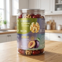 Fournisseur de fruits secs proposant des emballages personnalisés en gros pour fruits secs, autocollants adhésifs, pots en papier de qualité alimentaire, sucre, gâteaux