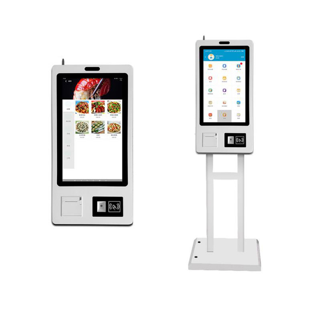 Restaurant Wall Mount Floor Tabletop Touch Screen Payment Terminal Self Service Ordering PoS Kiosk