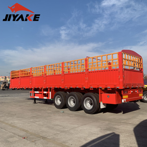 New 13 Meters 3axle Hauler Steel Semi-<strong>Trailer</strong> <strong>Second</strong> <strong>Hand</strong> <strong>Car</strong> Carrier Cargo <strong>Trailers</strong> Fence Cargo Semi <strong>Trailer</strong> <strong>for</strong> <strong>Sale</strong> in Africa - Product Image 1