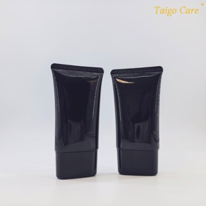 Tube souple vide personnalisé de 50 ml (D35mm, D40mm) noir avec bouchon à vis Super Over pour crème pour les mains - Product Image 2