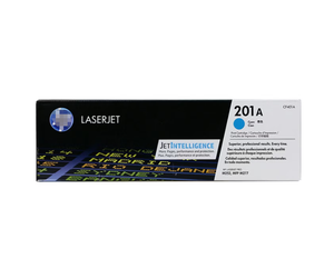 Cartucho de Tóner Cian HP 201A CF401A con Rendimiento de 1500 <span class=keywords><strong>P</strong></span>áginas, Original, Completo, para Impresoras M252dw/M274/M277n/M277dw - Product Image 1