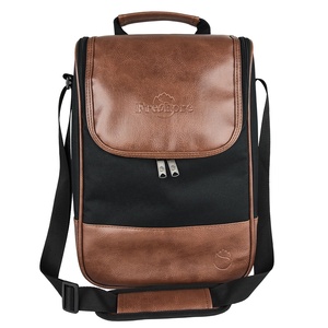Bolsa <span class=keywords><strong>de</strong></span> botella <span class=keywords><strong>de</strong></span> <span class=keywords><strong>vino</strong></span> <span class=keywords><strong>de</strong></span> cuero <span class=keywords><strong>de</strong></span> lujo a prueba <span class=keywords><strong>de</strong></span> fugas personalizada, bolsa <span class=keywords><strong>de</strong></span> <span class=keywords><strong>vino</strong></span> con aislamiento <span class=keywords><strong>de</strong></span> 2 botellas - Product Image 1
