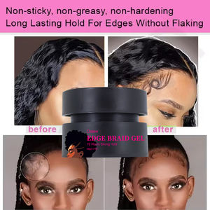 セールプライベートラベル72hエクストラホールドパイナップルの香り、薄片の巻き毛エッジコントロールジェルなし - Product Image 4