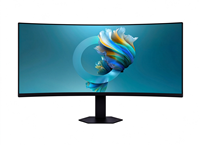 Nouvel écran d'ordinateur LED ultra-large 34 pouces 4K75Hz HDR avec support rotatif réglable en hauteur, double DP, double affichage pour bureau professionnel