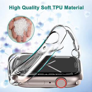 เคส TPU แบบเต็มรูปแบบหรูหราสำหรับ <span class=keywords><strong>Apple</strong></span> <span class=keywords><strong>Watch</strong></span>,เคสนาฬิกาป้องกันสำหรับ IWatch Ultra รุ่น<span class=keywords><strong>8</strong></span> 7 6 5 4 3 Se - Product Image 4