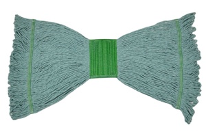 Isi Ulang Kepala Pel, Kepala Pel Pembersih Industri Basah, Katun Hijau Kelas Komersial, Penggantian Kepala Pel - Product Image 3