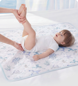 <span class=keywords><strong>Matelas</strong></span> pour bébé nouveau-né, imperméable, lavable, en coton respirant, literie pour enfants, couches, draps, <span class=keywords><strong>matelas</strong></span> - Product Image 5