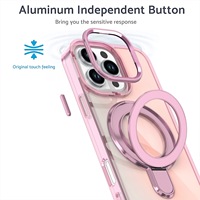 Nouvel accessoire mobile, étui de protection magnétique transparent anti-jaunissement, résistant aux chocs, en TPU+PC, respectueux de l'environnement, pour