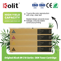 Juego de Cartuchos de Tóner Kolit Multipack de 4 Colores para Ricoh IM C2010/C2510, Pedido al por Mayor
