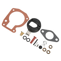 Kit de réparation de carburateur avec rondelle de joint flottant 439070 remplacement pour hors-bord Johnson Evinrude