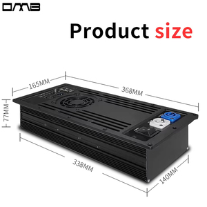 Pda3000 + cq260d वर्ग d 1000 w dswoofer सक्रिय स्पीकर एम्पलीफायर मॉड्यूल डी. जे. पेशेवर 1000 वाट पावर एम्पलीफायर मॉड्यूल - Product Image 5