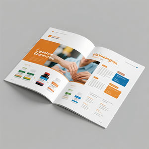 Impression de catalogue de produits illustrés personnalisés à forte demande pour le marketing visuel et l'<span class=keywords><strong>identité</strong></span> de marque - Product Image 2