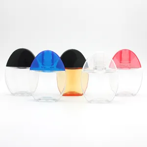 Factory direct sales Tawny body black cap PET round drops eye bottle using for eye pharmaceutical