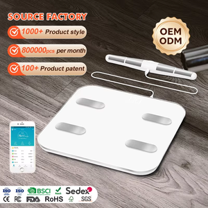 <span class=keywords><strong>Balance</strong></span> électronique intelligente avec écran LCD/LED, barre de poignées, 8 électrodes, <span class=keywords><strong>balance</strong></span> de composition corporelle 3D, <span class=keywords><strong>balance</strong></span> de graisse corporelle intelligente - Product Image 1