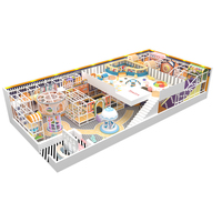 Modernes Design Interaktives Spielgerät Indoor-Spielplatzausrüstung Softplay-Klettergerüst Rutsche Bällebad für Kleinkinder Kindertagesstätte Spielcenter