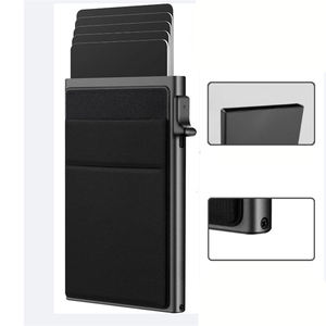 กล่องใส่บัตรอลูมิเนียมสำหรับโทรศัพท์, ที่ใส่บัตรนิรภัย RFID กระเป๋าสตางค์ด้านหน้า - Product Image 4