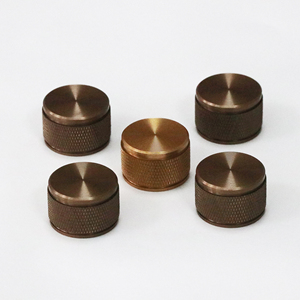 <strong>Antique</strong> Bronze Aluminum <strong>Drawer</strong> Pull New Design Knurled Furniture Handle <strong>Knob</strong> for Kitchen Cabinets Dressers Bedrooms Villas - Product Image 3