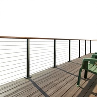 TAKA Prix de gros Garde-corps en acier inoxydable avec trous biseautés à 30 degrés pour poteaux d'escalier, balustrades de terrasse, escaliers à câbles et balcons