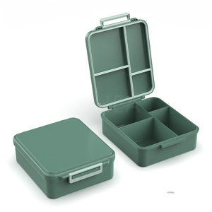 Boîte à lunch isotherme écologique avec logo personnalisé, boîte à lunch en plastique anti-fuite pour enfants, école, extérieur - Product Image 4