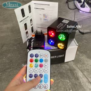 Kit Luci a Fibra Ottica LED RGBW 36W per Soffitto Stellato <span class=keywords><strong>Auto</strong></span> Motore Luminoso a Fibra Ottica Kit Illuminazione Stellare per Interni <span class=keywords><strong>Auto</strong></span> - Product Image 1