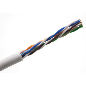 Caja de <span class=keywords><strong>cable</strong></span> de red Ethernet de cobre para uso en interiores CAT5e <span class=keywords><strong>UTP</strong></span> 305m gris para CCTV, teléfonos VOIP - Product Image 3