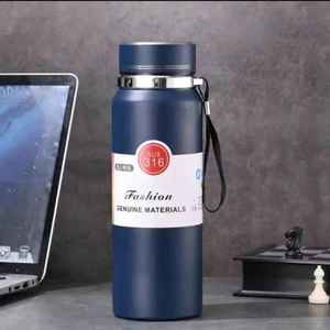 Thermos portable en acier inoxydable 316 à isolation sous vide avec couvercle anti-fuite, écologique, grande capacité pour les voyages - Product Image 4