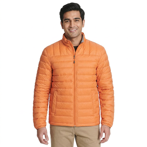 Chaqueta Acolchada con Capucha para Hombre de Alta Calidad, Chaqueta Acolchada Personalizada en Material de Nailon y Poliéster Resistente - Product Image 1