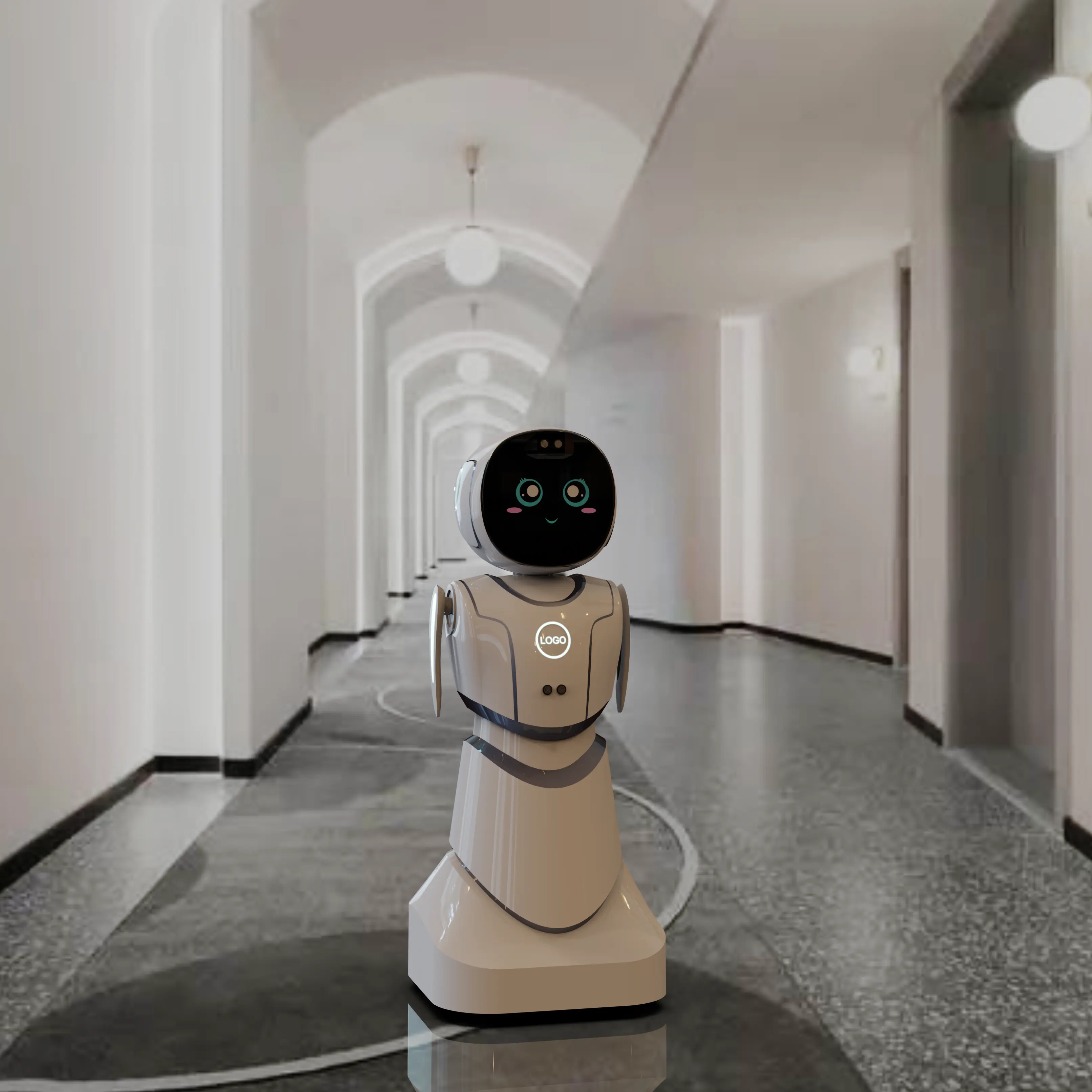 Roboter hersteller stellen die neuesten Roboter in verschiedenen Konfigurationen vor