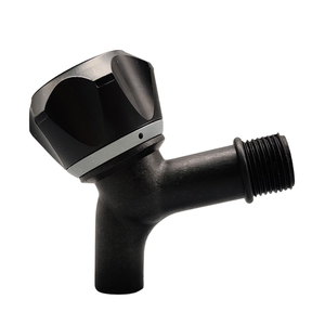 Good Price High Quality Modern <b>Kitchen</b> Basin <b>Black</b> Plastic Faucets <b>Taps</b> Bibcock for Garden - Product Image 3