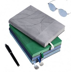 New Arrival Sublimation A5 Custom PU Leather Diary <b>Journal</b> Notebook Lined Pages Printed Edges Thermal Binding Thread Sewing - Product Image 1