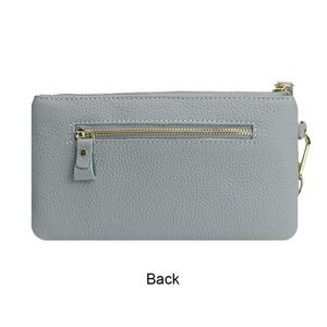 Portefeuille long et fin AndoBag, pochette en cuir véritable, sac de rangement portable grande capacité avec dragonne 1824 - Product Image 2