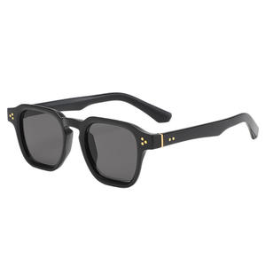 Montures de lunettes rectangulaires Jinhua 8201, monture intégrale légère, protection contre la lumière bleue, unisexe, verres AC, design rétro tendance - Product Image 2