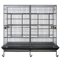 Cage à oiseaux extra-large en fer, moderne et écologique, pour faisan doré et perroquets, avec fermeture à bouton-pression, prix économique