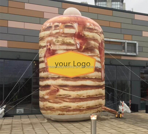 สินค้าขายดีปี 2026 อาหารเป่าลมแบบกำหนดเอง, <span class=keywords><strong>แพน</strong></span><span class=keywords><strong>เค้ก</strong></span>เป่าลม, ลูกโป่งแพน<span class=keywords><strong>เค้ก</strong></span>สำหรับ<span class=keywords><strong>โฆษณา</strong></span> - Product Image 2