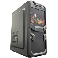 Boîtier Micro ATX à trois panneaux latéraux Full View, boîtier PC ATX unique, boîtier PC ATX blanc, prend en charge les ventilateurs