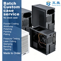 Boîtier PC Mini-ITX en métal sur mesure professionnel, conception OEM ODM, production, solution clé en main complète, serveur industriel, station de travail