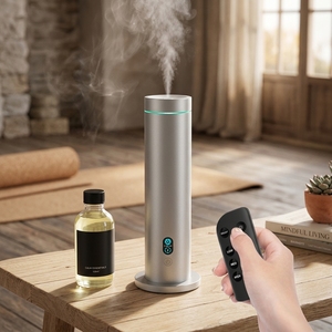 Diffusore di Aromi Elettrico Personalizzabile in Lega di Alluminio Senza Acqua <span class=keywords><strong>per</strong></span> Oli Essenziali - Product Image 2